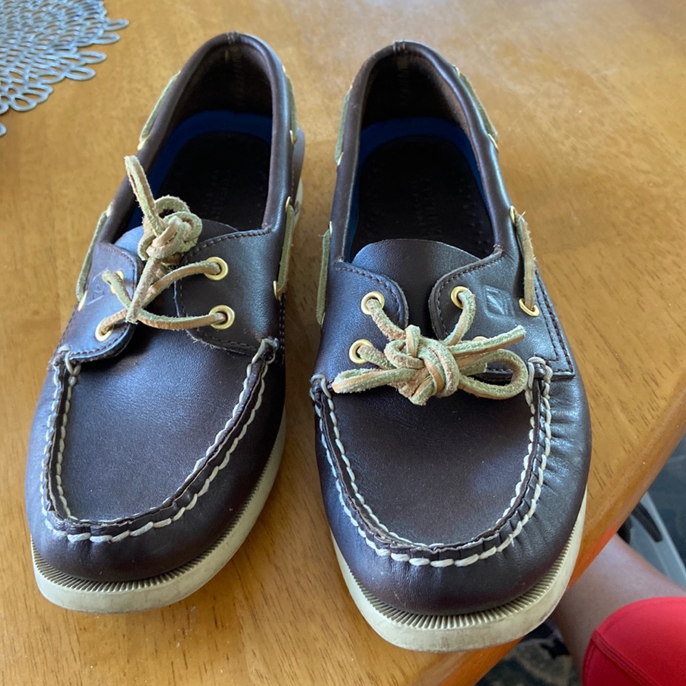 Sperry top sider brown